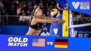 Turner/ Anderson vs. Schneider/Sude - Gold Match Highlights Dubai 2022 #BeachProTour