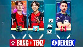 Reunion New & Former SEN Controllers | SEN TenZ + SEN Bang against EG Derrek