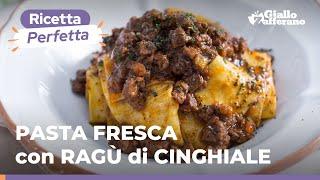 PASTA FRESCA all’UOVO con RAGÙ di CINGHIALE, la toscana direttamente a casa vostra!