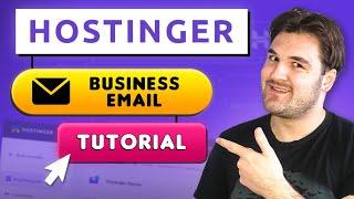 Hostinger Business Email Tutorial: How to Create a Business Email Account