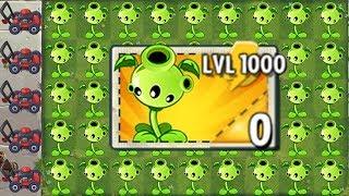 Every Plant LEVEL 1000 Power-Up! in Plants vs Zombies 2