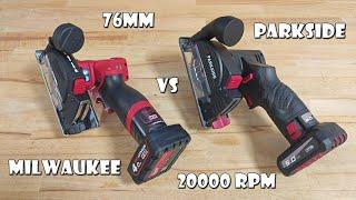 Parkside Performance 12V Angle Grinder vs Milwaukee M12 Cut-Off Tool