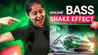 How to Create a Beat Visualizer with Bass Shake Effect with free Software, "Onemaker.io"