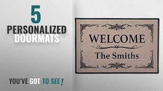 Top 10 Personalized Doormats [2018 ]: Personalized [Your Family Name] Indoor/Outdoor Doormat -