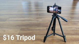 54" Cheapest Cellphone Tripod | Unboxing & Hands On