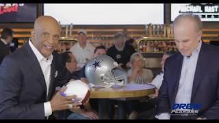 Drew Pearson Live on ABC WFAA-TV  Roger Staubach & John Travolta in 4k