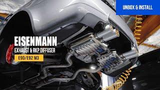 E90 M3 Eisenmann Exhaust Sound & RKP Rear Diffuser | SVB SVBimmer