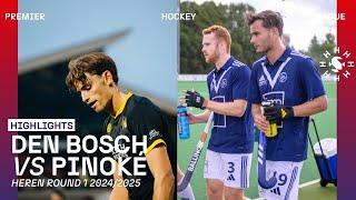 Den Bosch - Pinoké  Tulp Hoofdklasse Heren ‘24/’25 RONDE 1 | Samenvatting