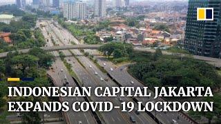 Lockdown for 34 million people in capital Jakarta as Indonesia fights surge in coronavirus deaths