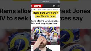 A Rams Fan Reaction to Ernest Jones contract news