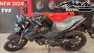 finally! apache rtr 160 4v new model 2024|rtr 160 4v 2024 dual channel abs|tvs apache rtr 160 4v!!