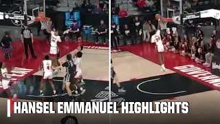 Hansel Emmanuel rocks the rim and swats a shot on back-to-back possessions | ESPN College Basketball