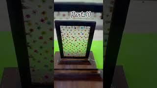 Resin flowers  lamp par_10 #shortvideo #diy #epoxy #resinlamp #art#handmade#subscribe#support