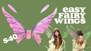 DIY Fairy Wings Tutorial | Cosplay or Ren Faire Fae Costume