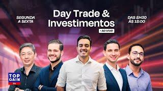 DAY TRADE AO VIVO ÍNDICE E DÓLAR FUTURO - TAPE READING E ANÁLISE TÉCNICA AO VIVO (01/02/2024)