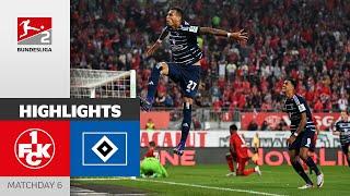 Selke To The Rescue! | Kaiserslautern - Hamburger SV 2-2 | Highlights | MD 6 - Bundesliga 2 24/25