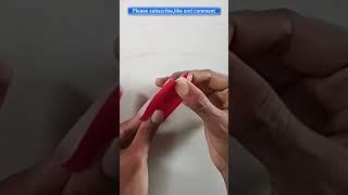 How to make paper pencil #shorts #youtubeshorts #origami