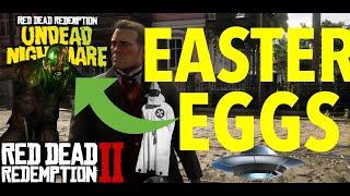 Top 20 Coolest Easter Eggs In Red Dead Redemption 2 ! | ( RDR2 Easter Egg Guide) In Order On Map