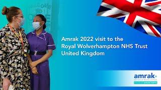 Amrak Visit to The Royal Wolverhampton NHS Trust UK