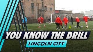 Crazy Football Assault Course | You Know The Drill - Lincoln City