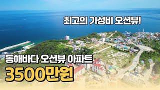 동해바다 오션뷰 아파트 최저가 3500만원!