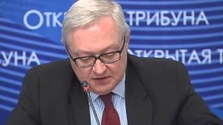 С.Рябков - выступление в ГД РФ по сирийской тематике (первая часть)