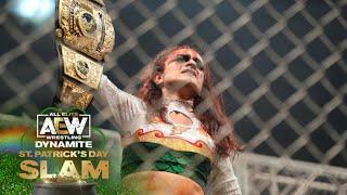 Thunder Rosa is the New AEW Women's Champion | St. Patrick's Day Slam, 3/16/22