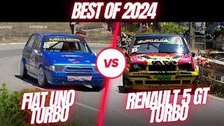 BEST OF 2024 FIAT UNO TURBO VS RENAULT 5 GT TURBO
