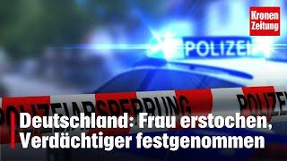 D: Frau erstochen, Verdächtiger festgenommen | krone.tv NEWS