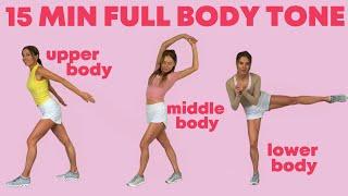 15 Minute Full Body Tone - No Weights and all Standing