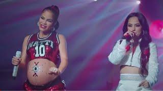 Natti Natasha X Becky G - Ram Pam Pam | Live On The Tonight Show Starring Jimmy Fallon |