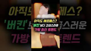 아직도 에르메스 '버킨백'? 버킨보다 고급스러운 최신 트렌드