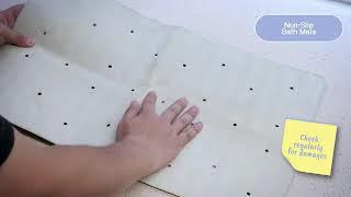 【Assistive Devices for Daily Living】#19 Home Living– Non–slip Bath Mats (Web Accessible Version)