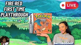 Playing Fire Red for the FIRST TIME! | Pokémon !discord !socials