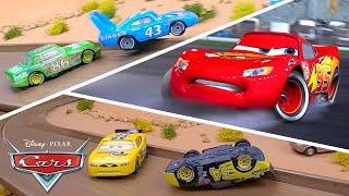 Lightning McQueen's Top Racing, Crashes and Stunts! | Pixar Cars