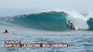 The Easiest Right-Hander Tube in Indo - Lacerations - Nusa Lembongan - RAWFILES - 25/AUG/2021 - 4K