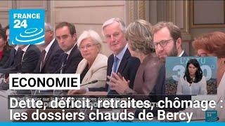 Les nouveaux ministres de Bercy sur le front de la dette et du déficit • FRANCE 24