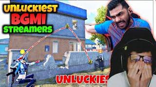 Unluckiest BGMI Streamers  | Unluckiest moment | PUBG MOBILE | Maxcristo