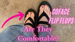 Most Comfortable Flip Flops Coface Orthotic Flip Flop Sandals!