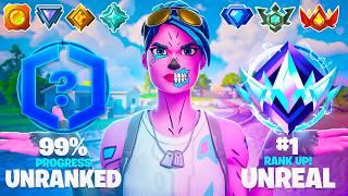 Unranked To Unreal Speedrun But We Win EVERY GAME… (Fortnite Ranked Reload)