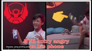 BTR luxxy break his phone | Game Rage | 2020 | funny winning moment