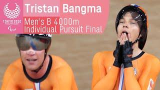 Tristan Bangma's Gold |Men's B 4000m Individual Pursuit | Cycling Track |Tokyo 2020 Paralympic Games