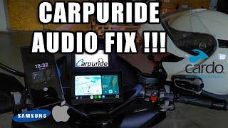 Carpuride Audio Fix - Android Auto/Apple Car Play