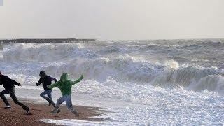 ATENCION a la ola gigante: Temporal 2014 olas temporal ondas marea