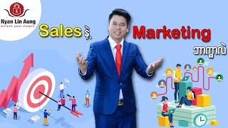 sales and marketing ဘာကွာလဲ?(အလုပ်အင်တာဗျုုးဖြေမည့်သူများအတွက်)