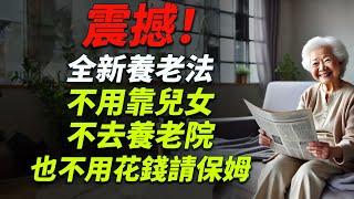 惊爆！养老新模式：无需儿女、拒绝养老院、不花一分钱请保姆！三位老人爆出惊天秘笈！#老人照護 #養老 #養老院 #老人生活 #家庭照護 #健康老齡化 #退休生活 #長期照護 #老年生活 #自主生活