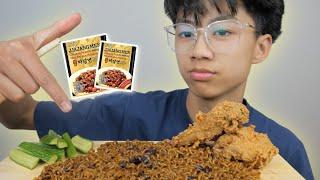 Crispy Chicken Joy with Paldo Jjajangmen Korean Noodles | N.E Let's Eat