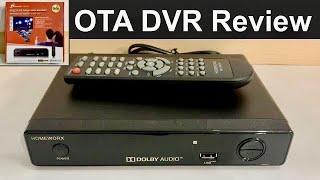 Mediasonic Homeworx OTA Digital TV Converter Box DVR Review & Tutorial DTV Tuner with PVR Recording