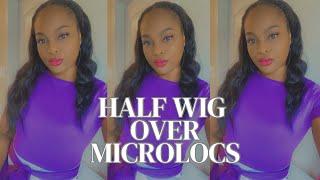 Protective Styles over Micro Braid  Locs | Microloc Styles W/ Extensions