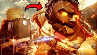 I Became The 0.1% ARMORED TITAN In Roblox Attack On Titan Revolution UPDATE 2!